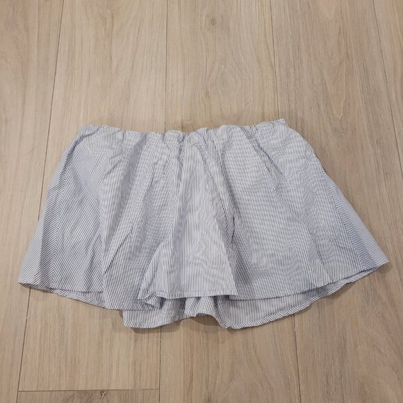 BABATON | Aritzia Eckerd Blouse Crop Tube Top Stripe | Sz. S - Picture 7 of 7